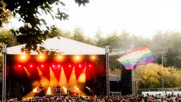 Das Musikfestival "Jamel rockt den Förster" 