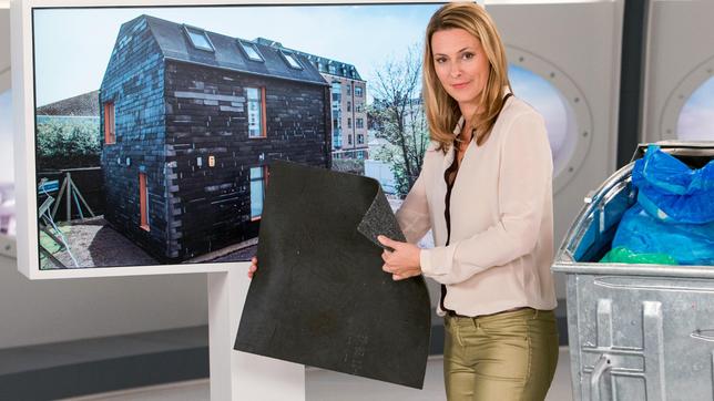 Recycling mal anders: Wie Kunststudenten und junge Handwerker in England ein Haus aus Müll bauten, das sogar offiziellen Bauvorschriften genügt, zeigt Anja Reschke in "Wissen vor acht - Zukunft".