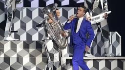 Robbie Williams bei den Brit Awards 2013