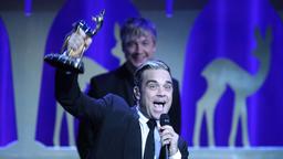 Robbie Williams bei der Bambi-Verleihung im Stage-Theater am Potsdamer Platz in Berlin