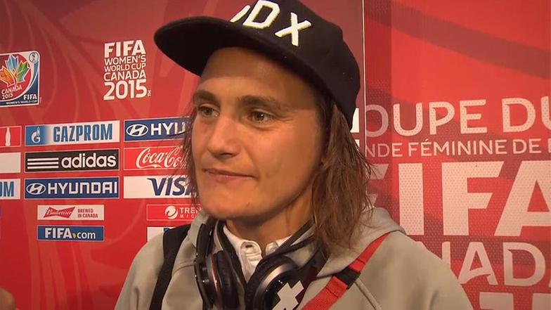 Video: Torfrau Nadine Angerer hebt... - FIFA Frauen-WM ...