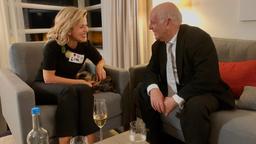 Anne-Sophie Mutter im Gespräch mit Daniel Barenboim.