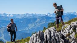 Fabian und Sven beim Wandern