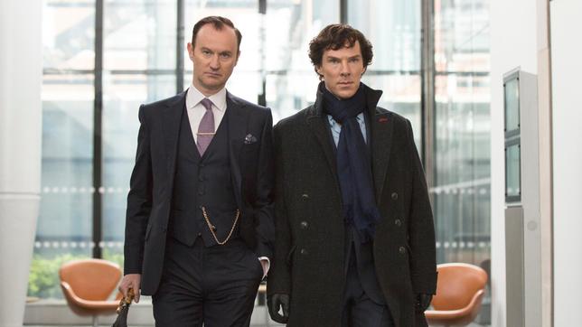 Mycroft Holmes und sein Bruder Sherlock Holmes