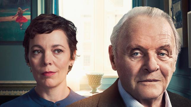 Anne (Olivia Colman, li.) weiß, dass die Demenz ihres Vaters Anthony (Anthony Hopkins, re.) unaufhaltsam ist.