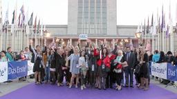 Die ARD-Gewinner auf dem Lila Teppich des ECHO 2012 in Berlin