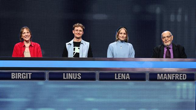 Die Kandidat:innen: Birgit Gercke, Linus Lowski, Lena Gambolis und Manfred Potratz.