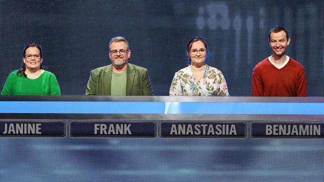 Die Kandidat:innen: Janine Kunze, Frank Roelfs, Anastasiia Jannsen und Benjamin Winkler.