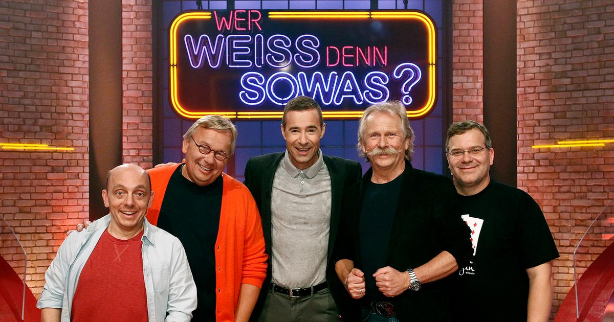 „Wer weiß denn sowas?" Wer weiß denn sowas? ARD Das Erste