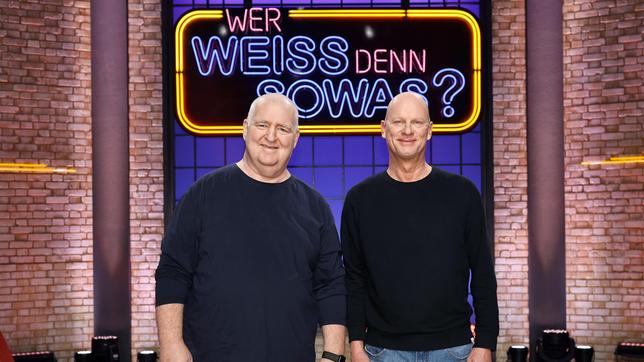 Die Kandiaten: Der Komiker und Schauspieler Markus Maria Profitlich und der Kabarettist und Musiker Rüdiger Hoffmann (r).