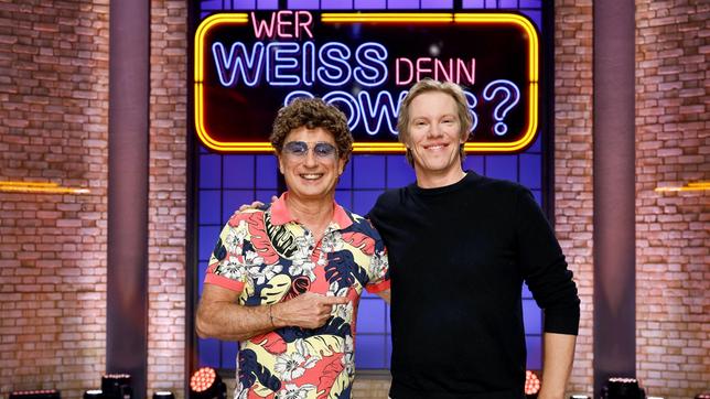 Die Kandidaten: Comedian Atze Schröder und der Comedian Simon Gosejohann.