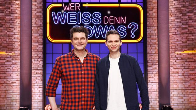 Die Kandidaten: Der Comedy-Autor, Komiker, Fernsehmoderator und Musiker Lutz van der Horst und der Comedy-Autor und Komiker Fabian Köster.