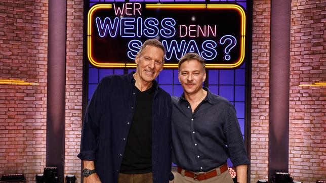 Die Kandidaten der heutigen Sendung: Der Schauspieler und ehemalige Bodybuilder Ralf Moeller und der Schauspieler Tom Wlaschiha.