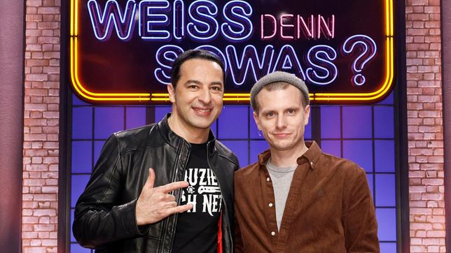 Die Kandidaten dieser Sendung: Komiker und Musiker Bülent Ceylan und der Stand-up-Comedian Moritz Neumeier.