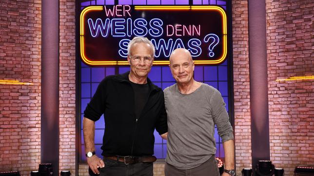 Die Kandidaten: Schauspieler Klaus J. Behrendt und der Schauspieler Christian Berkel.