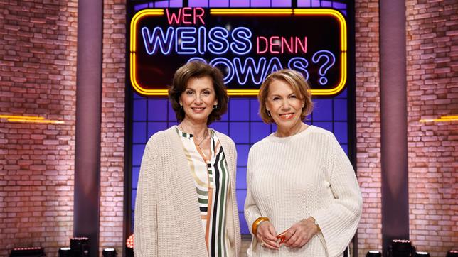 Die Kandidatinnen: Schauspielerin Marijam Agischewa und die Schauspielerin Gaby Dohm.