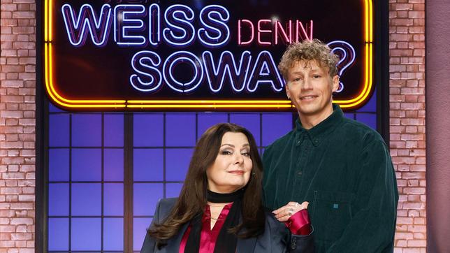 Treten bei "Wer weiß denn sowas?" gegeneinander an: Die Sängerin Marianne Rosenberg und der Singer-Songwriter Tim Bendzko.