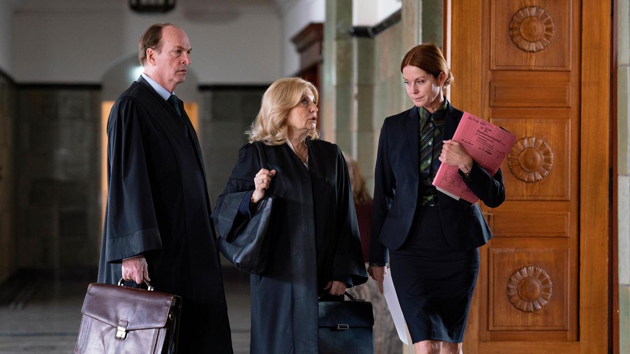 Markus Gellert (Herbert Knaup), Isabel von Brede (Sabine Postel), Barbara Geldermann (Esther Schweins)